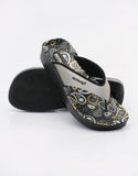 WOMEN SLIPPER LA-0862 GRAY