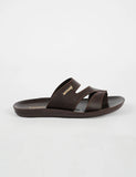 Mens Slippers 9023 Brown