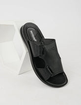 Mens Slippers P02T1 Black