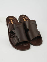 Mens Slippers P02T1 Brown