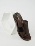 Mens Slippers P02T1 Brown