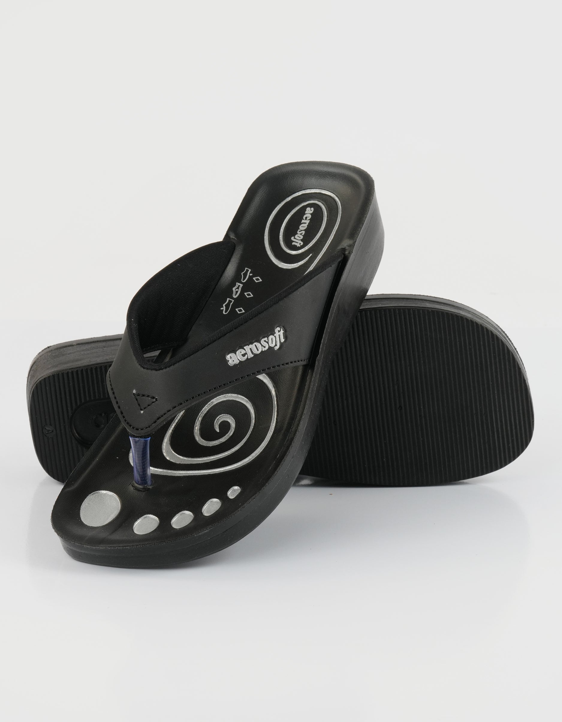 WOMEN SLIPPER A-0801 BLACK