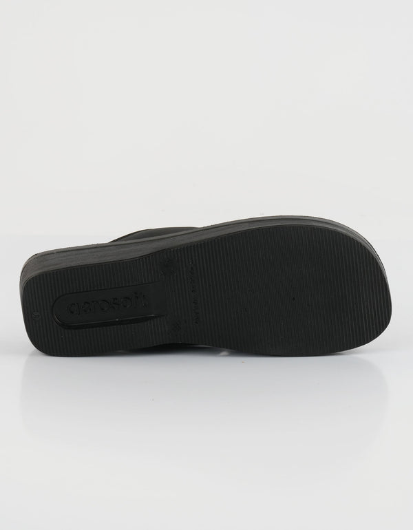 WOMEN SLIPPER AS0801 BLACK