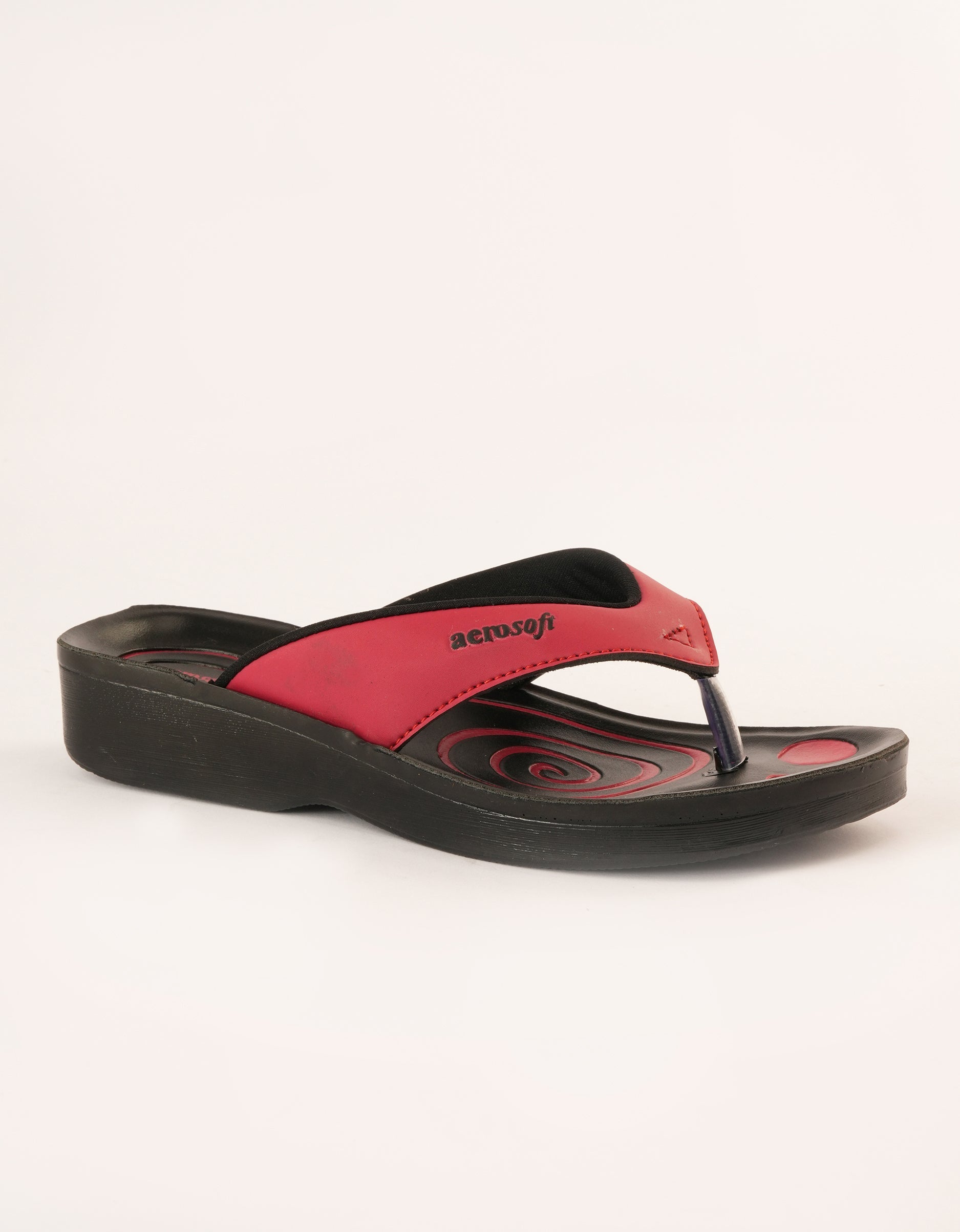 WOMENS SLIPPER A0801-RED