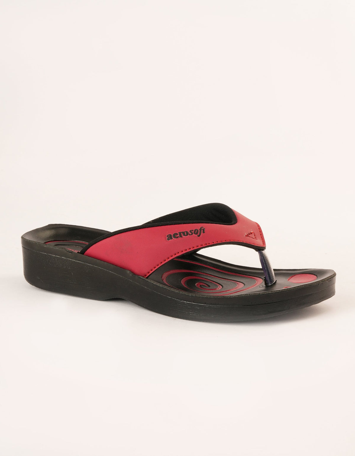 WOMENS SLIPPER A0801-RED