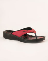 WOMENS SLIPPER A0801-RED