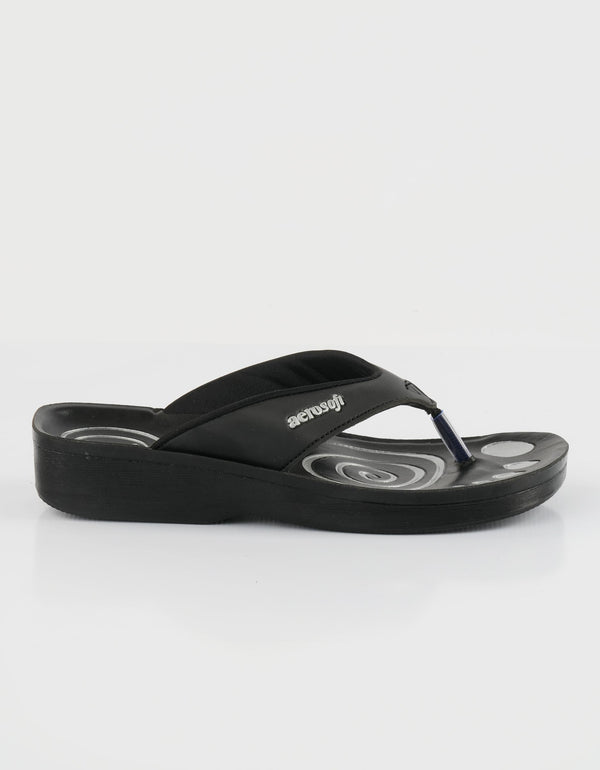 WOMEN SLIPPER AS0801 BLACK