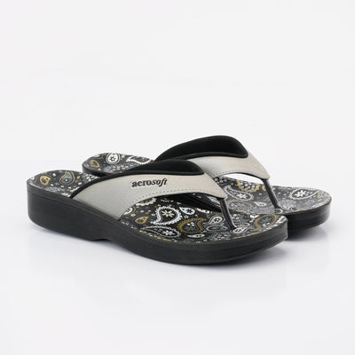 WOMEN SLIPPER LA-0862 GRAY