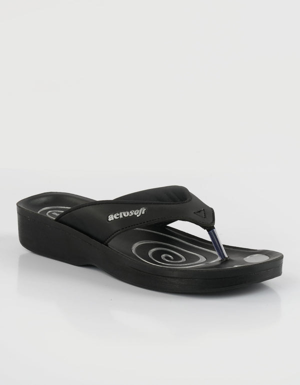 WOMEN SLIPPER AS0801 BLACK