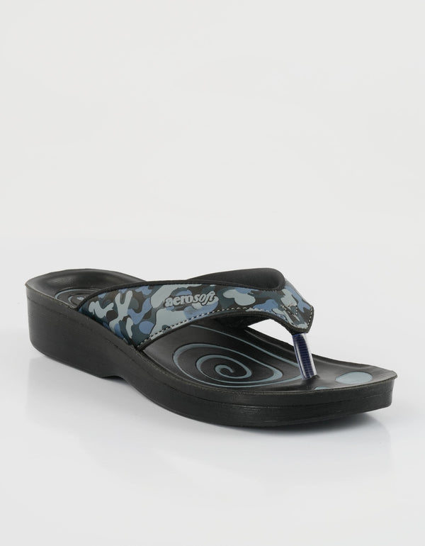 WOMEN SLIPPER LA-0808 BLUE