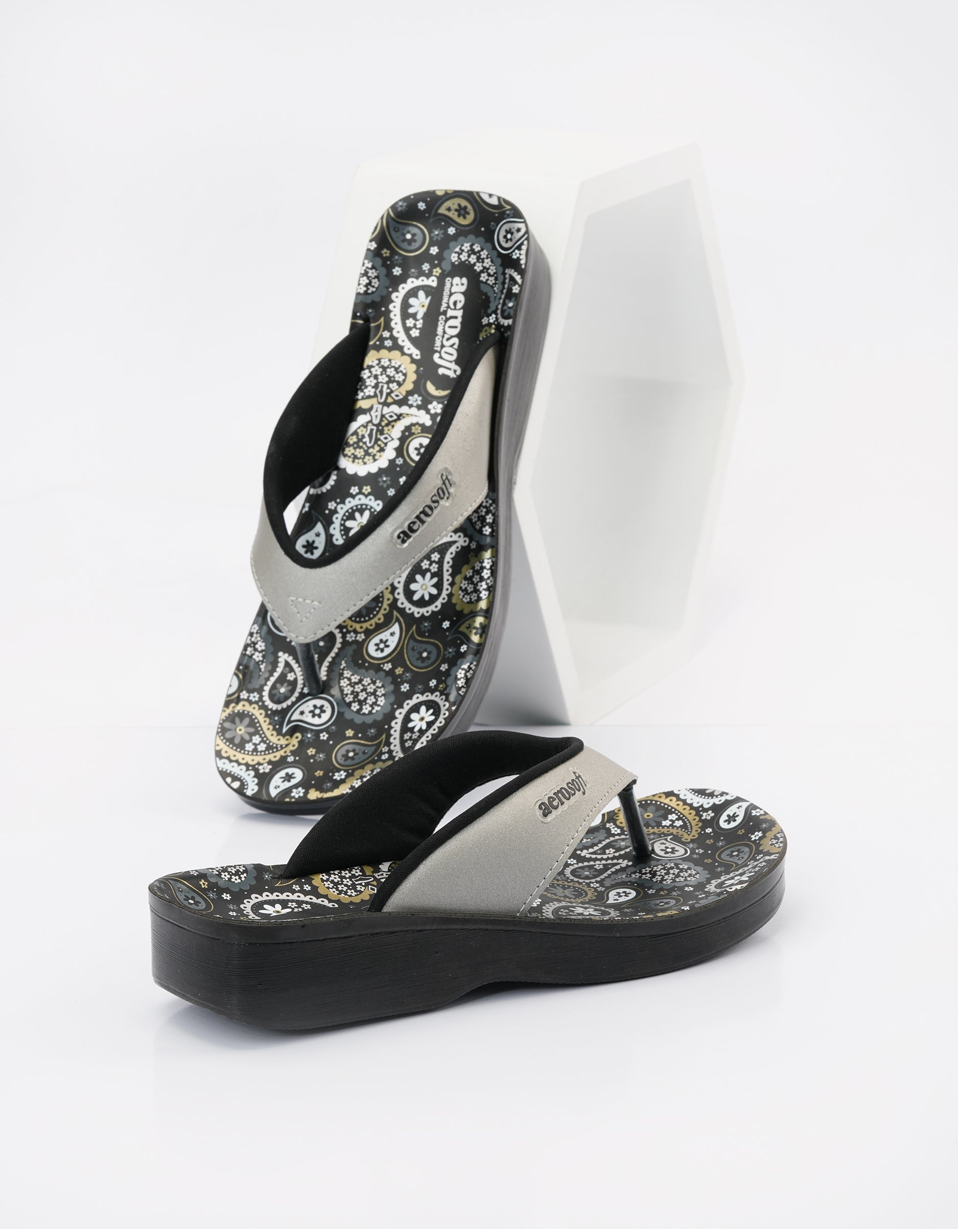 WOMEN SLIPPER LA-0862 GRAY