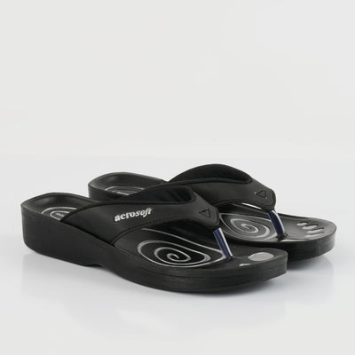 WOMEN SLIPPER AS0801 BLACK