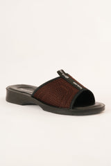 Women Slipper LA-3208-BROWN