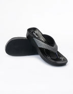 WOMEN SLIPPER AS0843 BLACK