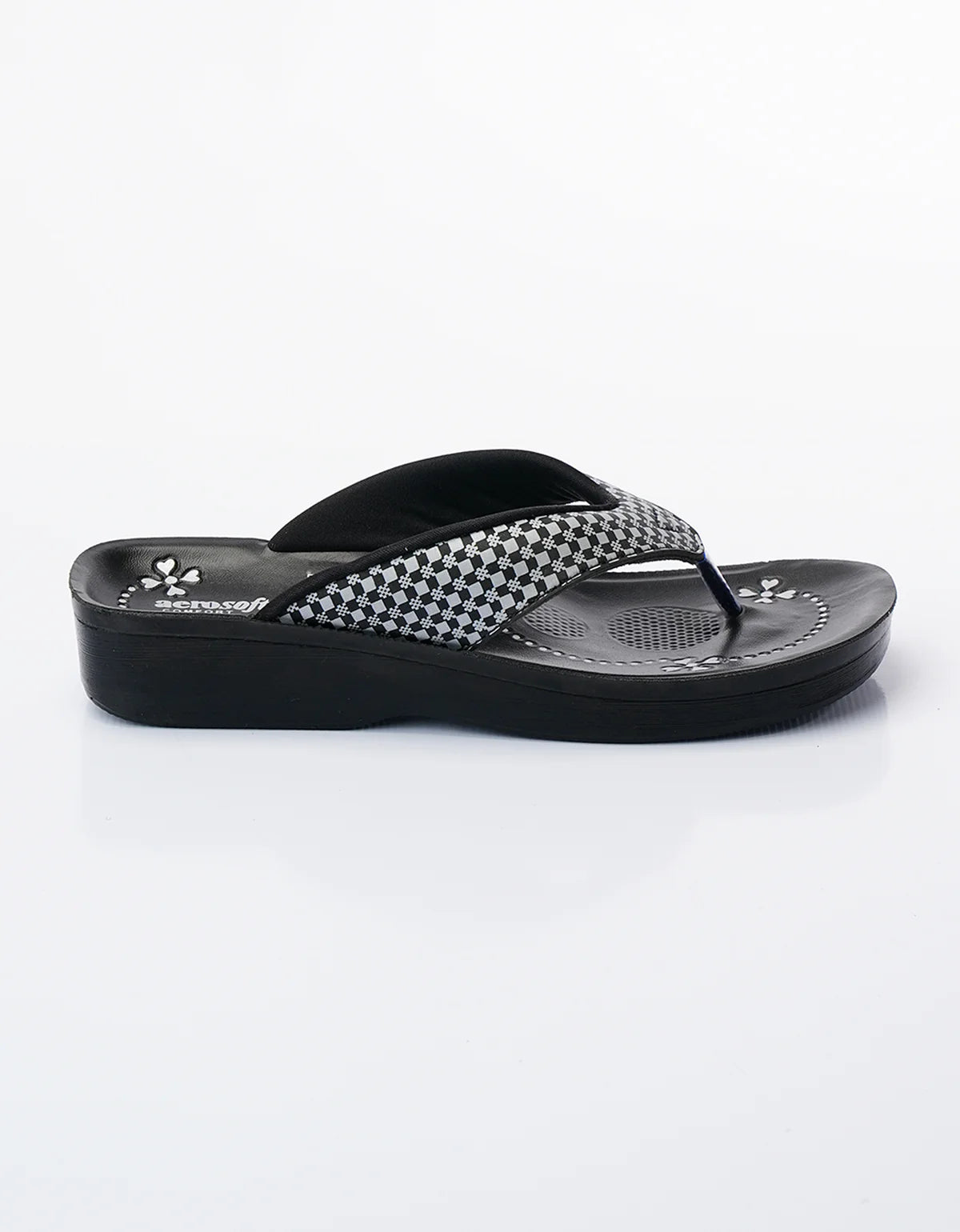 WOMEN SLIPPER AS0843 BLACK