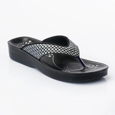 WOMEN SLIPPER AS0843 BLACK