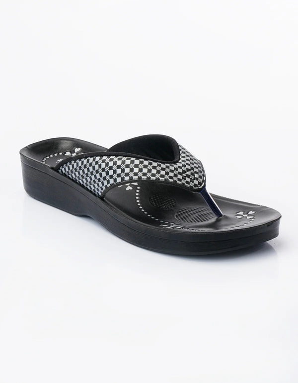 WOMEN SLIPPER AS0843 BLACK
