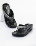 WOMEN SLIPPER AS0843 BLACK