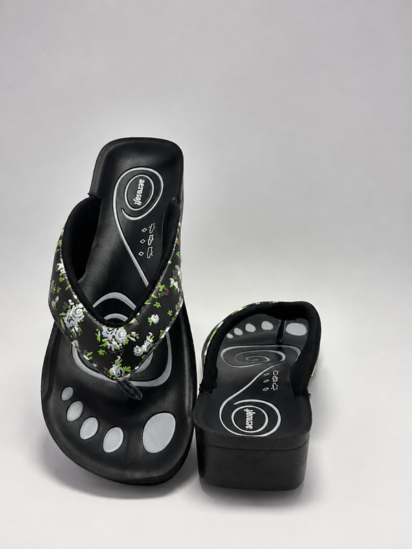 WOMEN SLIPPER AS0859 BLACK