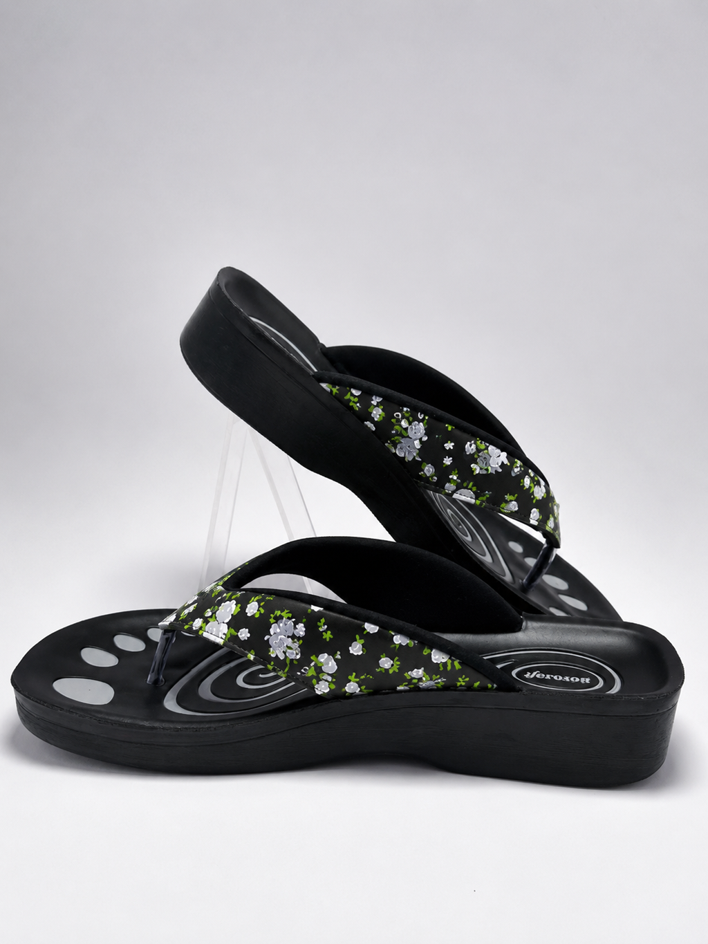 WOMEN SLIPPER AS0859 BLACK
