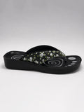 WOMEN SLIPPER AS0859 BLACK