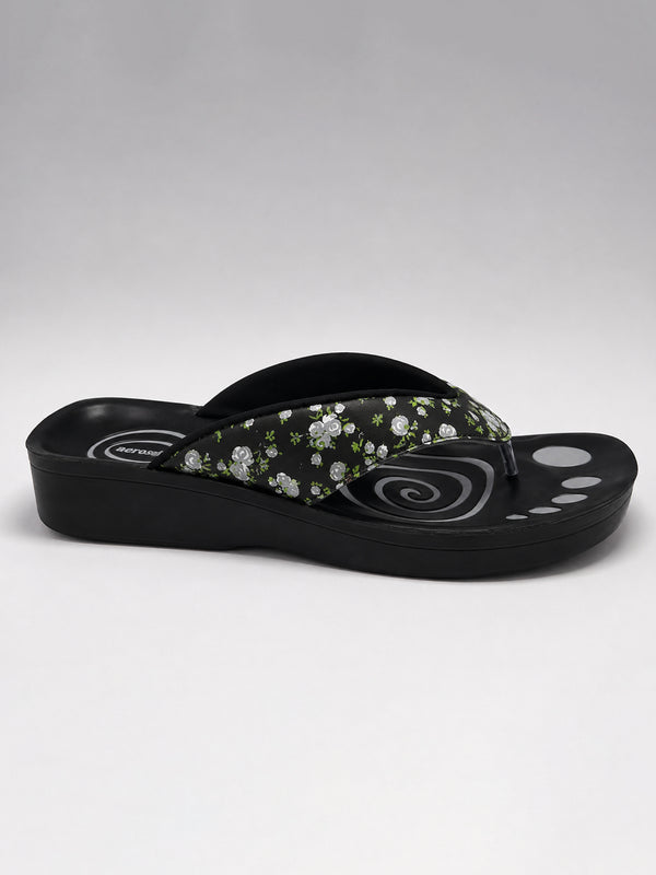 WOMEN SLIPPER AS0859 BLACK