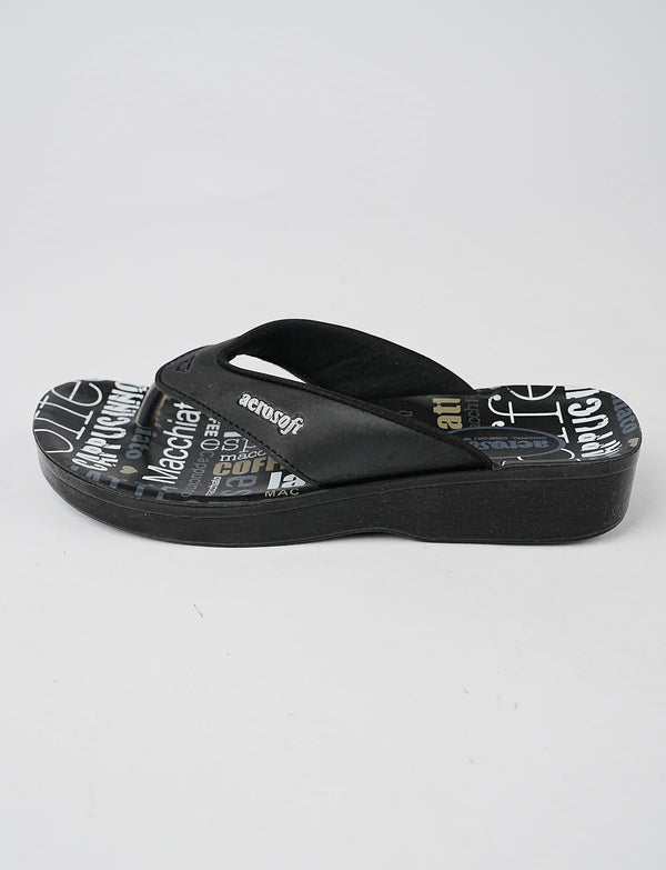 WOMEN SLIPPER A0878 Black