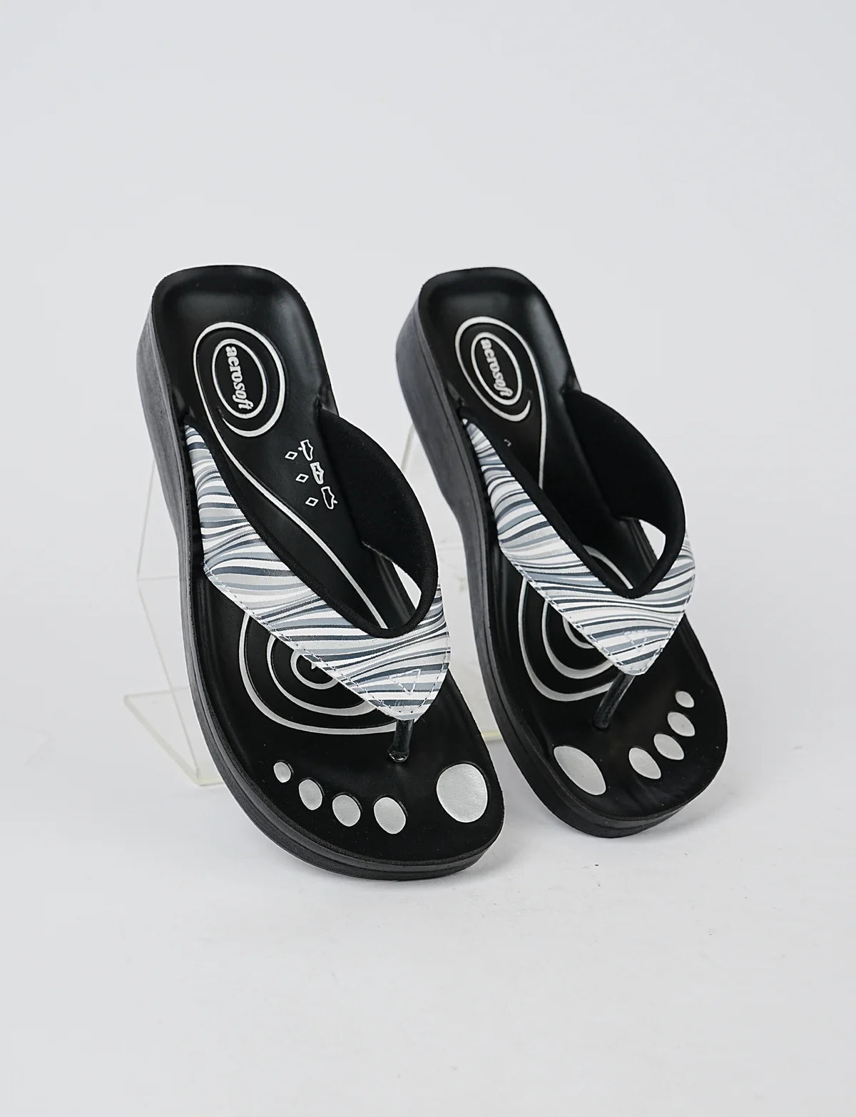 WOMEN SLIPPER LA-0894 BLACK