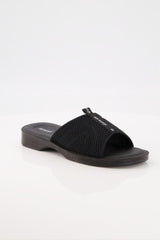 WOMEN SLIPPER LA-3208 -BLACK