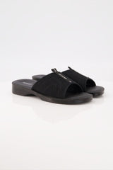 WOMEN SLIPPER LA-3208 -BLACK