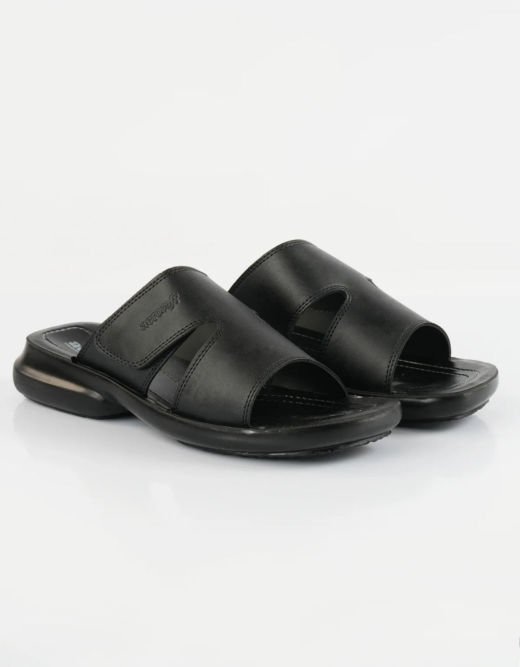 Mens Slippers 5902 Black
