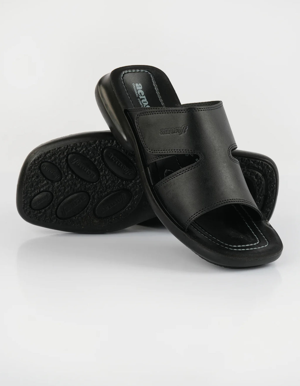 Mens Slippers 5902 Black