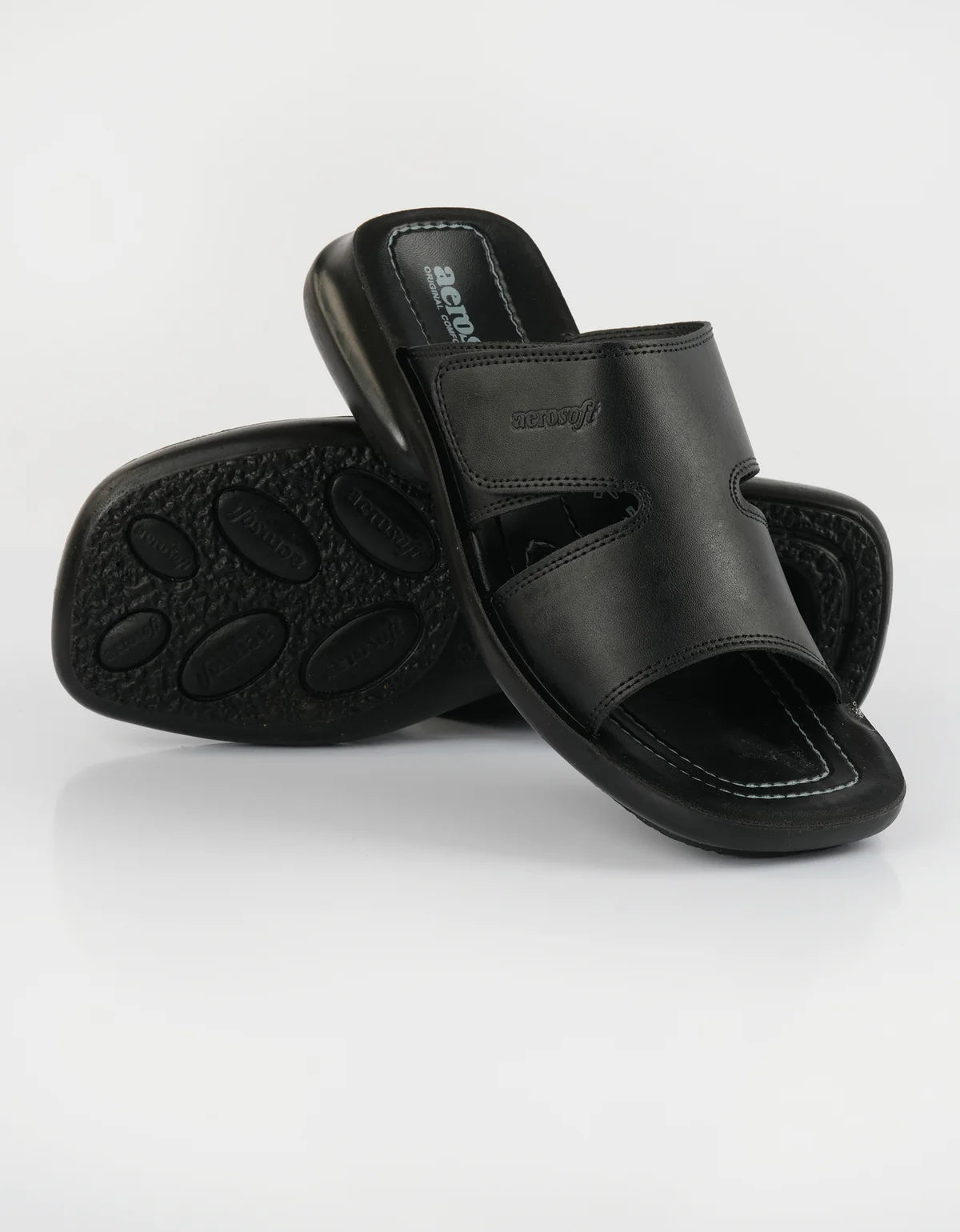 Mens Slippers 5902 Black