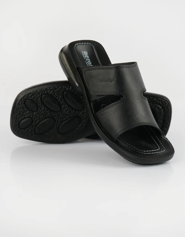 Mens Slippers 5902 Black