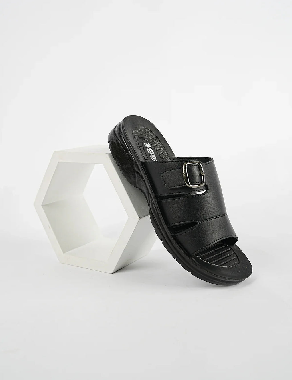 Mens Slippers 8603 BLack
