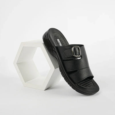 Mens Slippers 8603 BLack