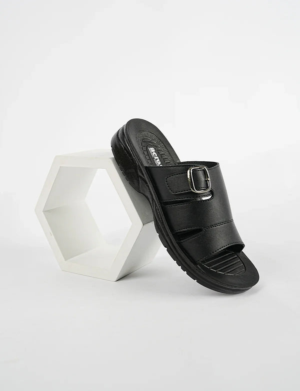 Mens Slippers 8603 BLack