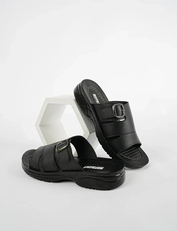Mens Slippers 8603 BLack