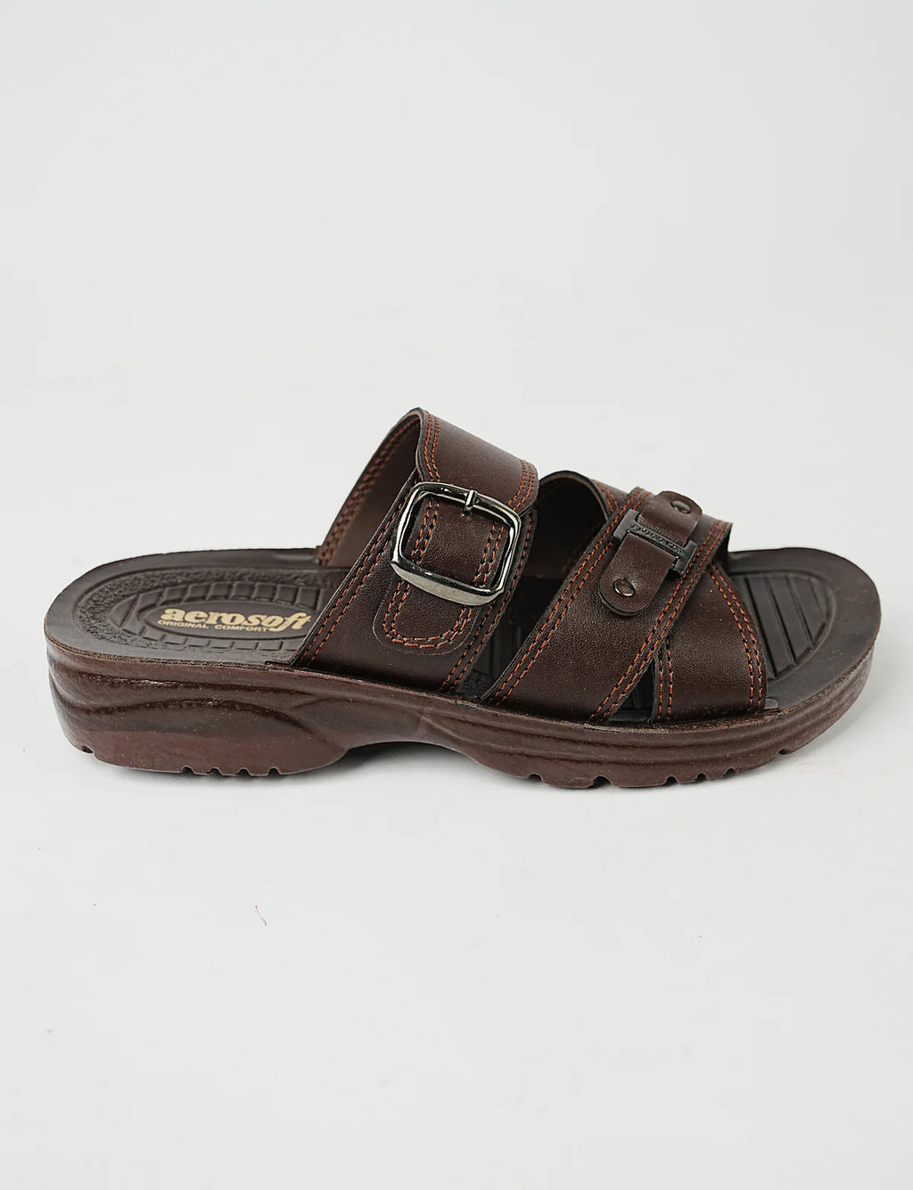 Mens Slippers 86T2 Brown
