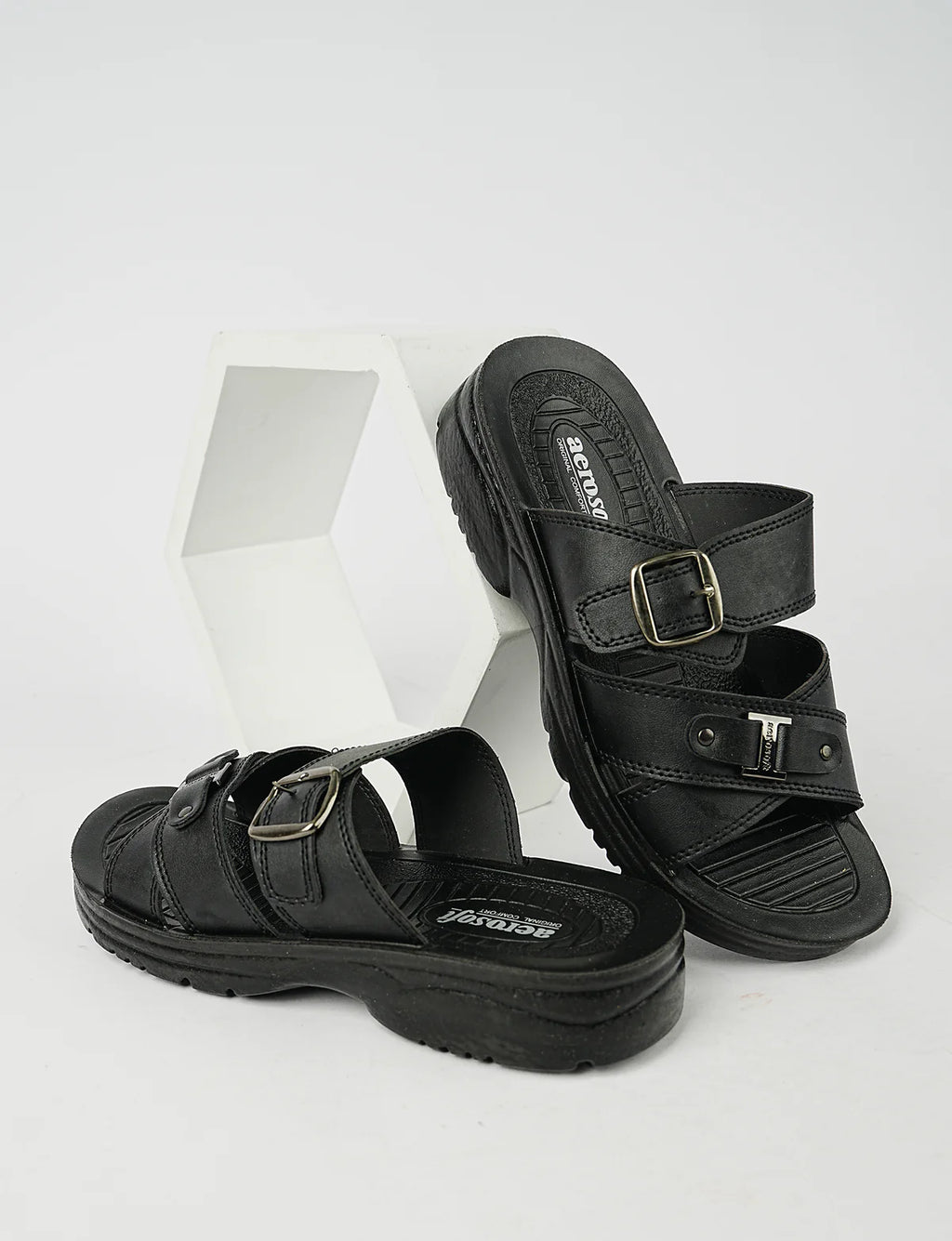 Mens Slippers 86T2 Black