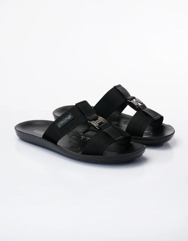 Mens Slippers 9009 Black