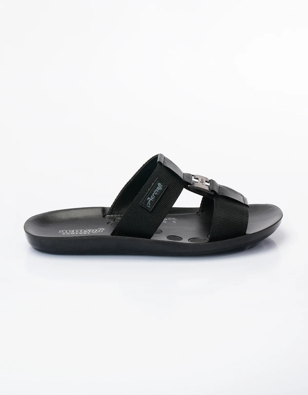 Mens Slippers 9009 Black