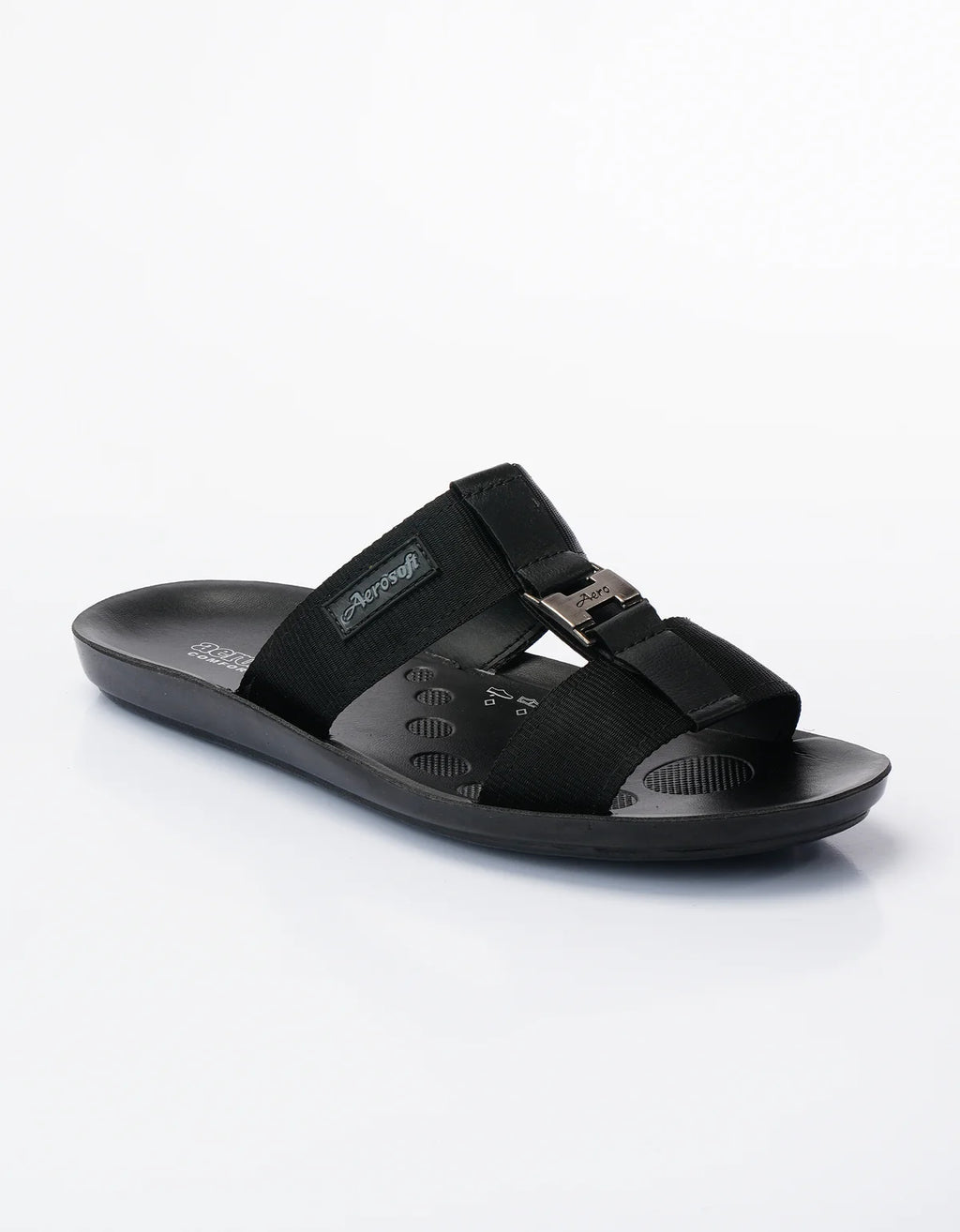 Mens Slippers 9009 Black
