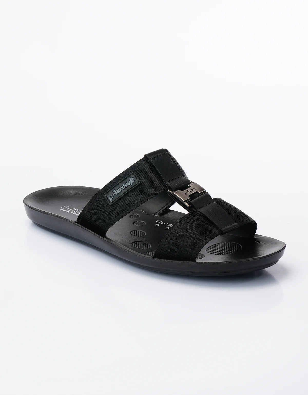 Mens Slippers 9009 Black