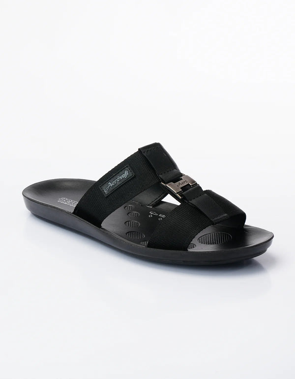 Mens Slippers 9009 Black
