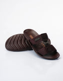 Mens Slippers 9009 Brown