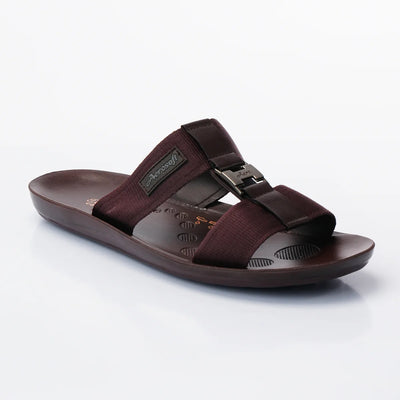 Mens Slippers 9009 Brown