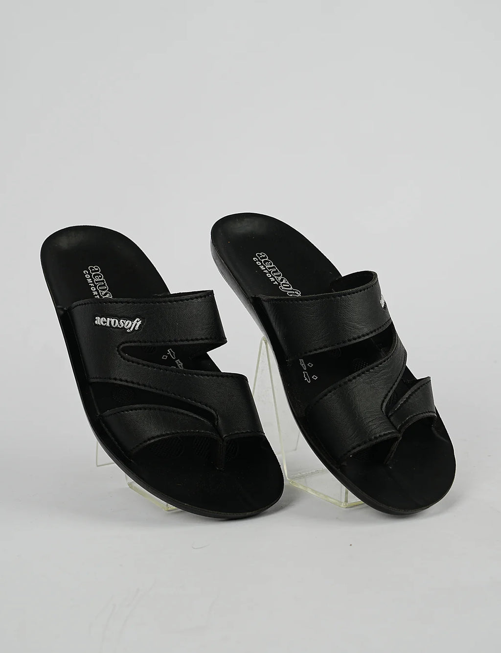 Mens Slippers 9023 Black