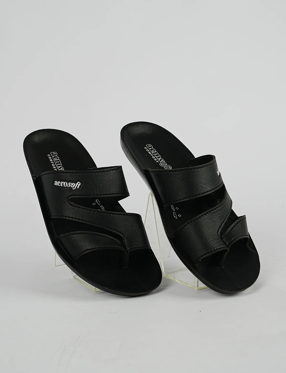 Mens Slippers 9023 Black