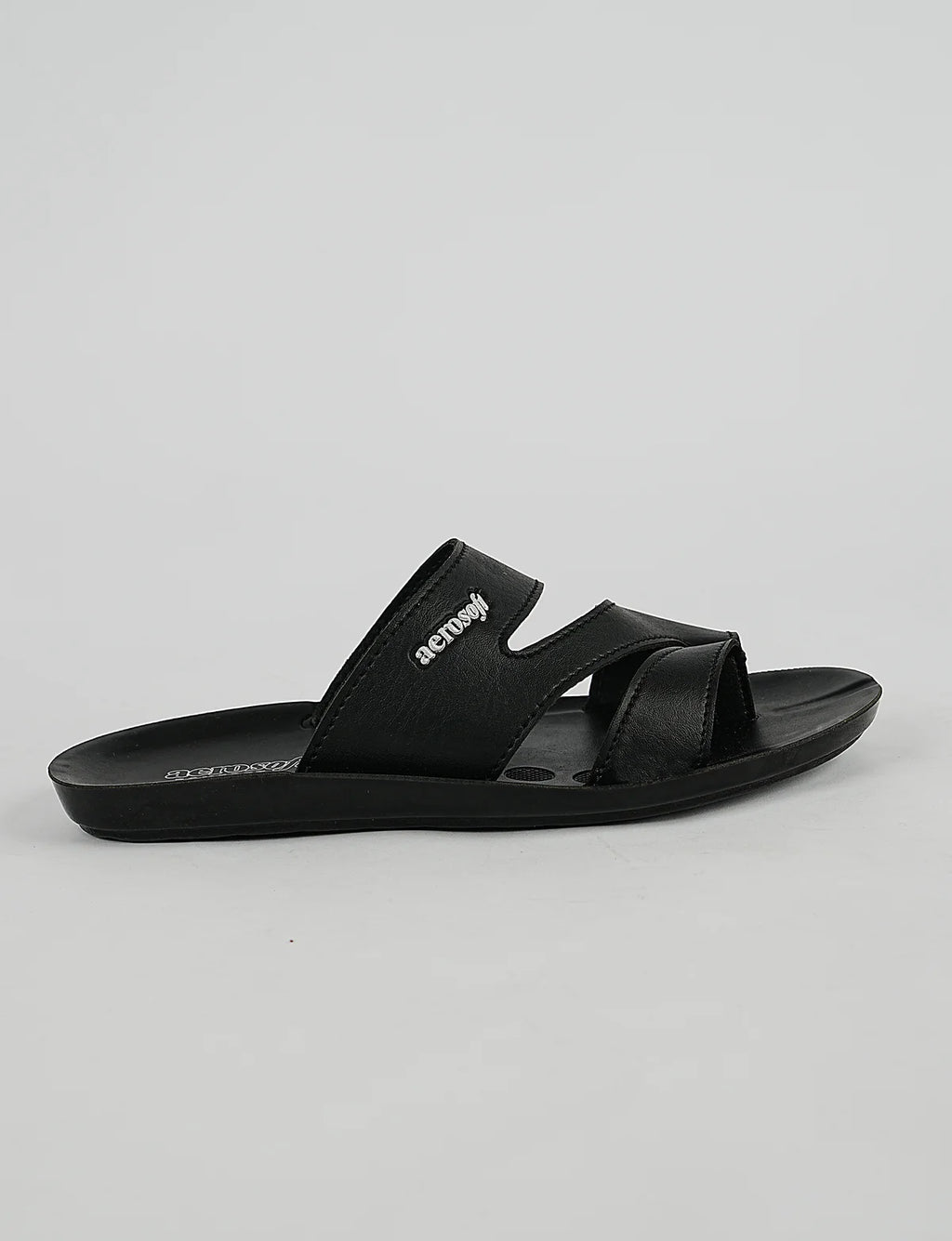 Mens Slippers 9023 Black
